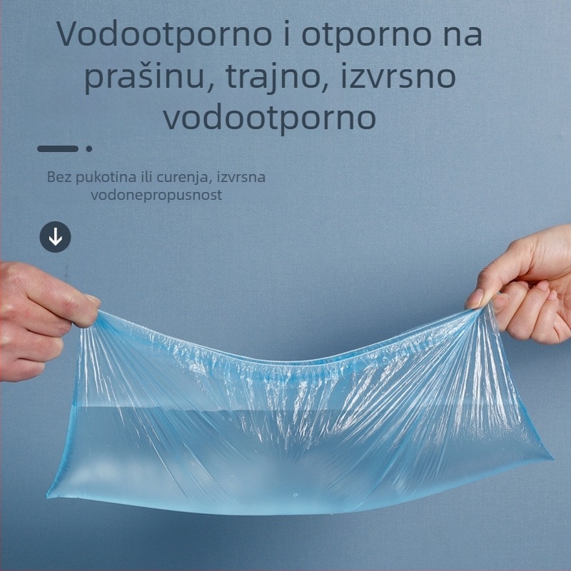 Jednokratne navlake za cipele, plastične, unutarnja upotreba, zaštita od prašine, protuklizne, 100 kom.