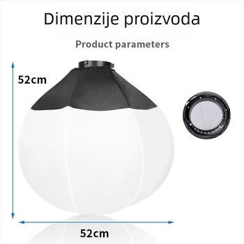RGQ65 Karbonsko vlakno – uređaj za mekano osvjetljenje za fotografiju i livestream