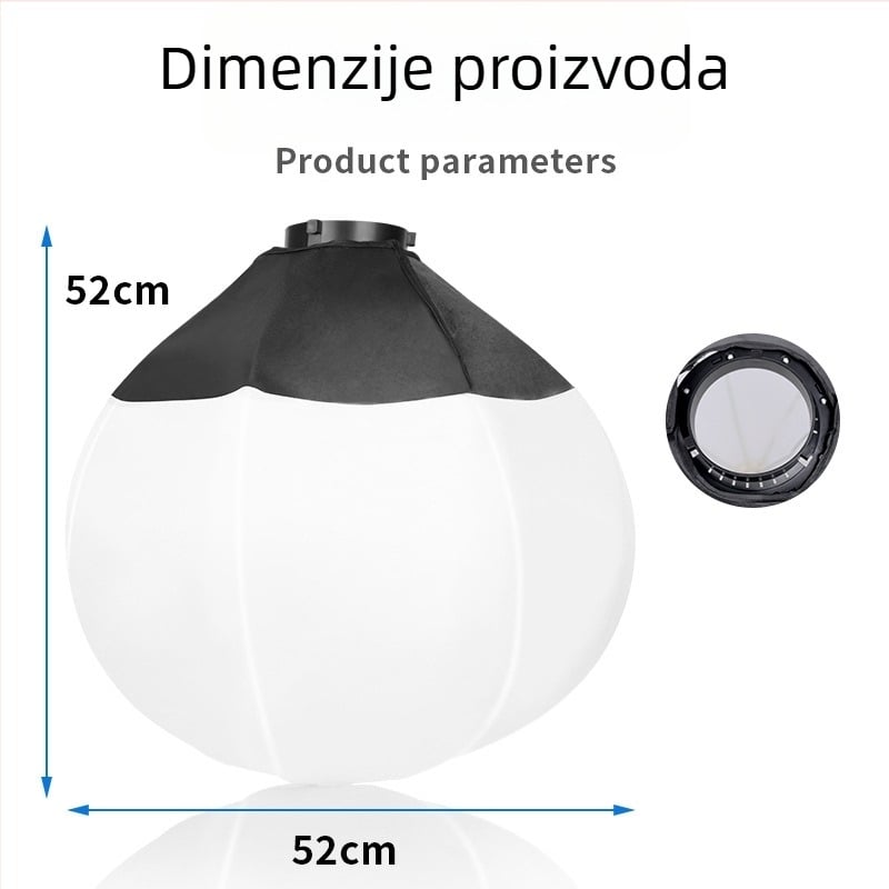 RGQ65 Karbonsko vlakno – uređaj za mekano osvjetljenje za fotografiju i livestream