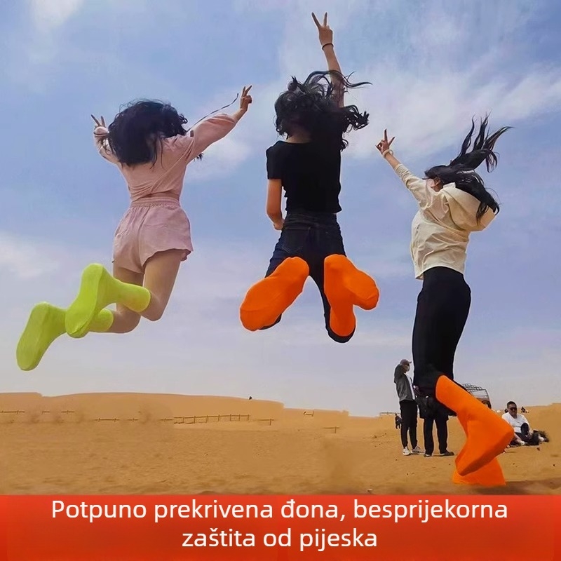 Navlaka za cipele s protukliznim značajkama, otpornošću na habanje i zaštitom od prljavštine za šetnje na otvorenom i igru s pijeskom na plaži