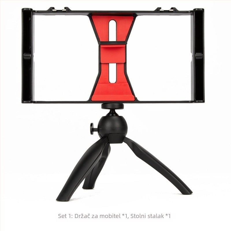 Set za fotografiranje mobitelom – kavez za fotografiranje, model Manizek-174, plastika, maksimalno opterećenje 1 kg, pogodan za mobitele, 1 godina jamstva