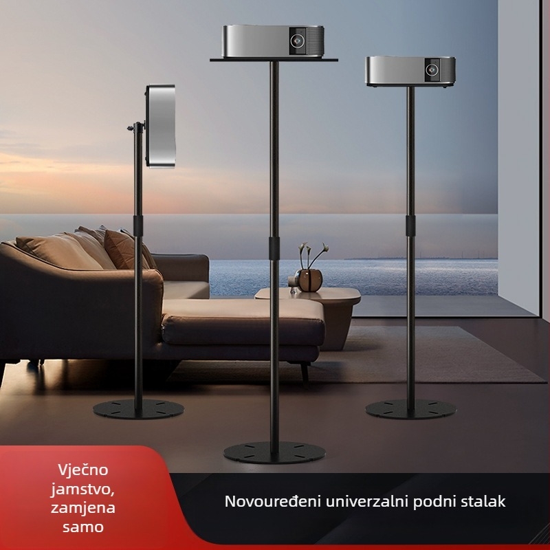 Metalna pločica za projektor s pan-tilt nosačem, višestruka upotreba, izvlačna i prilagodljiva, prijenosna