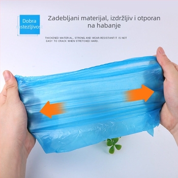 Jednokratne vodootporne navlake za obuće, 100 komada, debele, protuklizne, od PE plastike, za unutarnju upotrebu