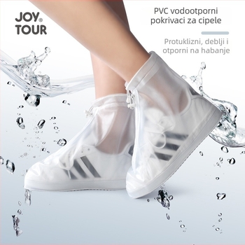 Navlaka za cipele — Vodootporna, Protuklizna, Debljena, Otporna na habanje PVC (PVC, Vodootporna, Protuklizna, Debljena, Otporna na habanje) Za odrasle