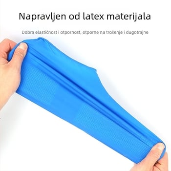 Latex vodootporne navlake za cipele, protuklizne, debeli i otporni na trošenje, za kišne čizme