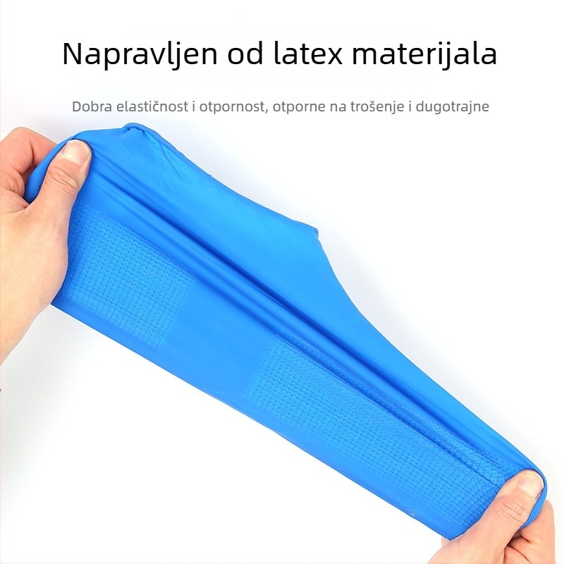 Latex vodootporne navlake za cipele, protuklizne, debeli i otporni na trošenje, za kišne čizme
