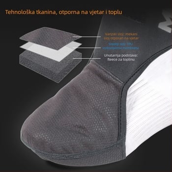 Mesorocks Windproof zaštita listova za biciklizam i skijanje — mrežni materijal i ronilački materijal