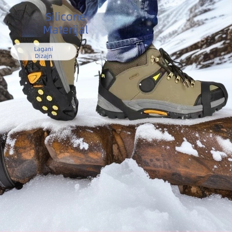 Naturehike silikonski cramponi za ledno penjanje – 10-zubi protuklizni navlaka za cipele