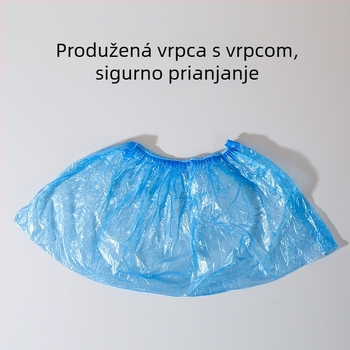 Jednokratne prozirne navlake za cipele od PE – vodootporne, otporne na prašinu, otporne na habanje, za kućnu upotrebu