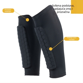 Kompresivna manžeta za potkoljenicu za biciklizam i trčanje — poliester, Calf Guard, Hongde