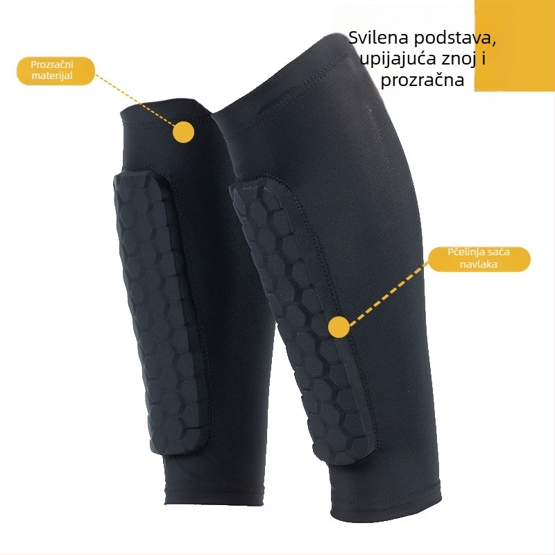 Kompresivna manžeta za potkoljenicu za biciklizam i trčanje — poliester, Calf Guard, Hongde