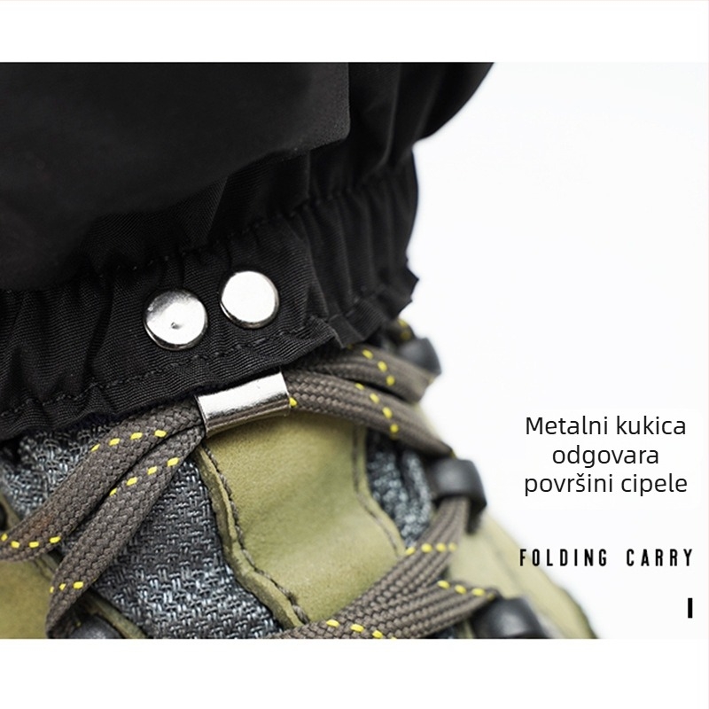 Unisex zaštitne navlake za snijeg za stopala i obuću, 210D Oxford tkanina, model AT89