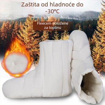 Čizme za kišu s unutarnjom pamučnom postavom, vodootporne, debeli izolacijski sloj, pogodne za rudnike i hladne uvjete
