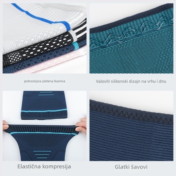 Veleprodaja sportskih kompresijskih leggingsa za bedro – unisex, za trčanje na otvorenom, košarku, Muay Thai i jahanje, zaštitna oprema