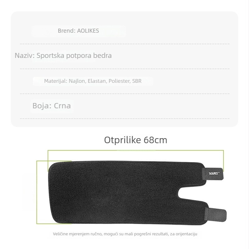 Olix nylon zaštita potkoljenice za nogomet i vanjske sportove, štitnik za mišiće