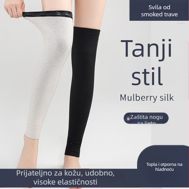 Zaštita potkoljenice: produžene čarape iznad koljena, De Velvet materijal, univerzalna primjena, zaštita listova