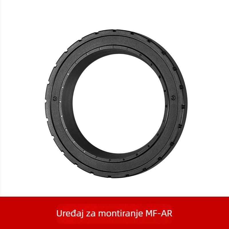 MF12 komplet filter-adaptera za prstenasti bljeskalnik, aluminijska legura, God Cow