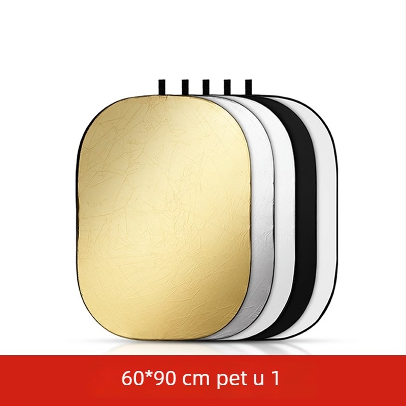 Su Ben ovalni foto-reflektor panel pet u jedan od aluminijskog legura - prenosni, sklopivi panel za meko svjetlo, sjenčanje i dopunsko osvjetljenje