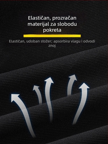 Odrasle hlače za zaštitu na skijanju s integriranim zaštitnim ulošcima – otporne na pad, otporne na udarce; Lycra diving tkanina, poliester-nylon pjena, EVA vlakna