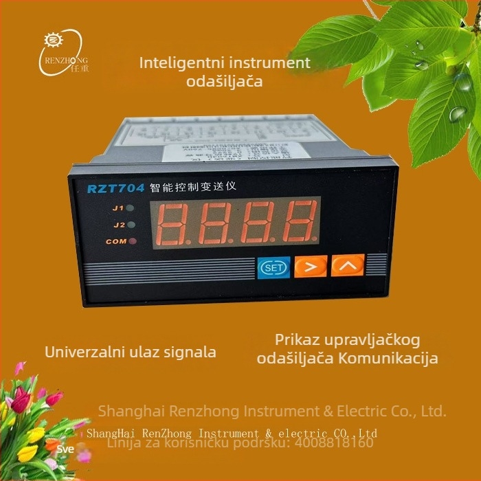RZT704 Univerzalni ulazni transmiter s digitalnim prikazom tlaka i temperature te regulatorom razine tekućine