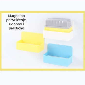 Magnetna kutija za čišćenje ploče, jednostrana, plastična konstrukcija, s pretincom za dodatke