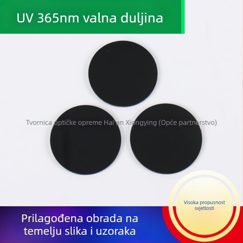 UV 365nm filter sa IR filtrom, polarizirajući optički filter i IR akrilni filter