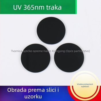 UV filtr od kvarcnog stakla 365NM pojas za premazivanje i foliju za prozore