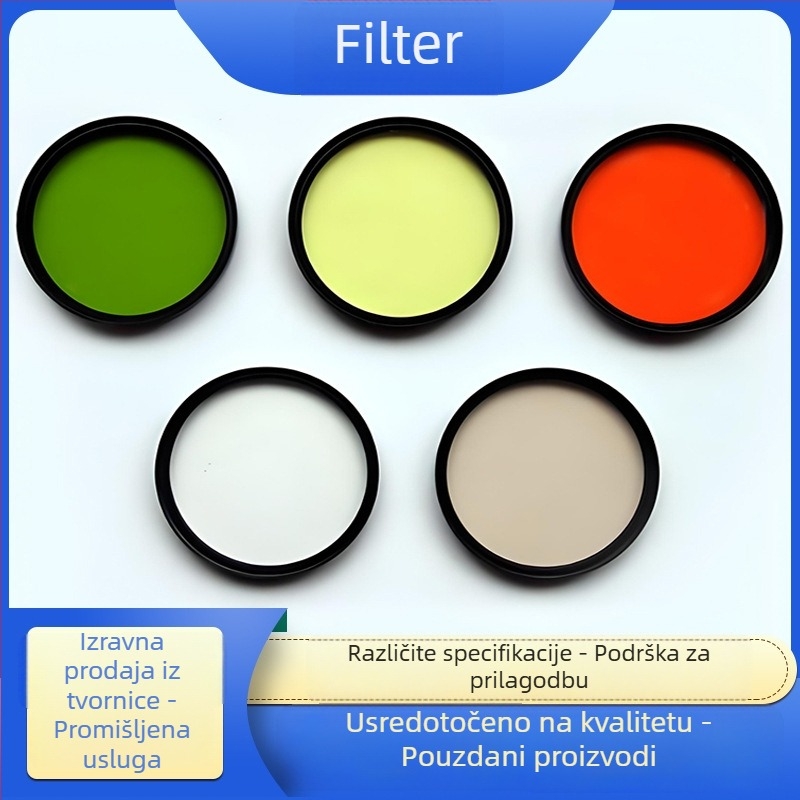 LiDAR filter 1550 nm Bandpass, optičko staklo, prilagođeno za infracrveno mjerenje