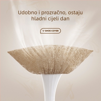 Reljefne jednokratne navlake za cipele od netkanog materijala, za unutarnju upotrebu, otporne na habanje, protuklizne, vodootporne, ekstra debeli
