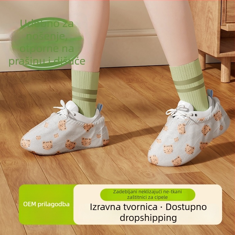 Jednokratne navlake za cipele s otiskom crtih likova – vodootporne, protuklizne, prozračne, od netkanog materijala