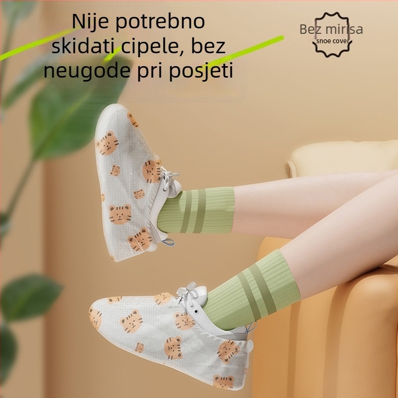 Jednokratne navlake za cipele s otiskom crtih likova – vodootporne, protuklizne, prozračne, od netkanog materijala