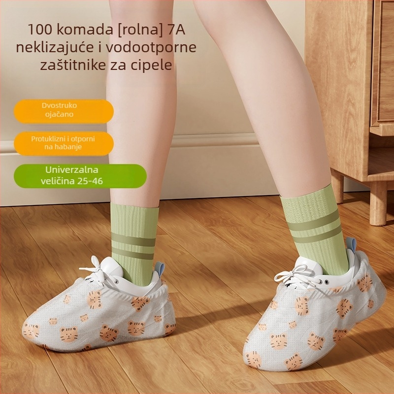 Jednokratne navlake za cipele s otiskom crtih likova – vodootporne, protuklizne, prozračne, od netkanog materijala