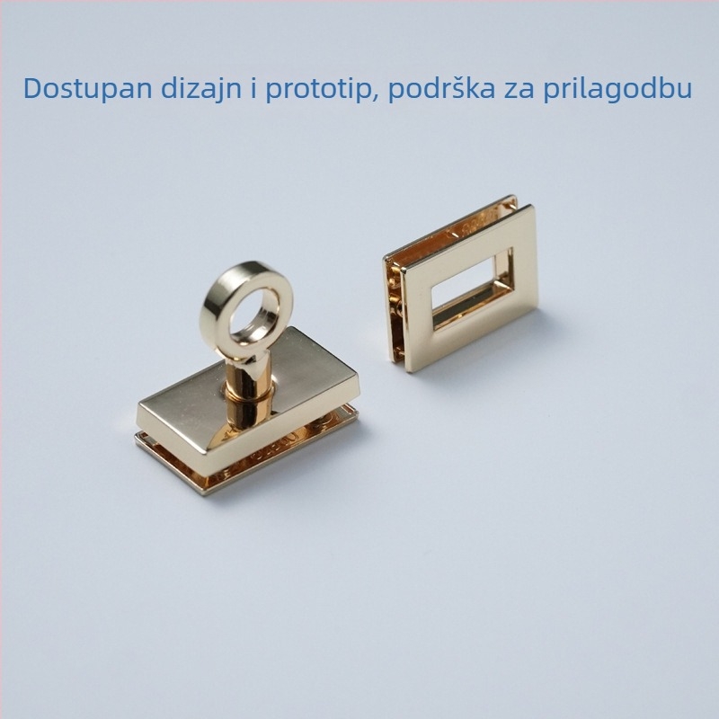 Torba metalni lokot - cinkova legura, kvadratni zavrtni lokot, prilagodljiv, Model SX063, Brend Sheng Zinc Hardware