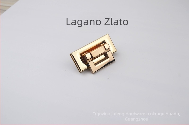 Metalna brava za torbe s okretanjem mehanizmom, težina 0.035 kg
