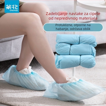 Jednokratne navlake za cipele za kućnu i unutarnju upotrebu, vodootporne, zaštita od prašine, protuklizne, od netkanog materijala