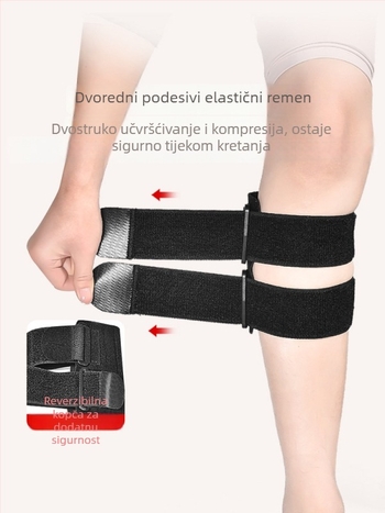 Podesivi pojas za ublažavanje nelagode u sedalnoj regiji i boli u listovima, samoljepljivi kompresijski masažni pojas za donji dio leđa i kuk.