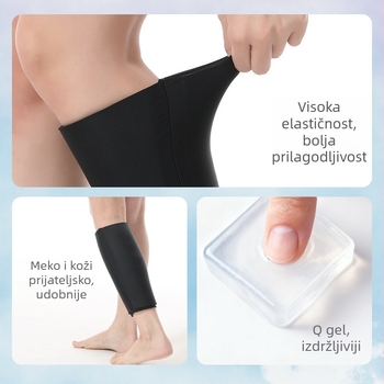 Gel zaštitne navlake za listove s dvostrukom terapijom hladnoće i topline, ponovno upotrebljive za sport