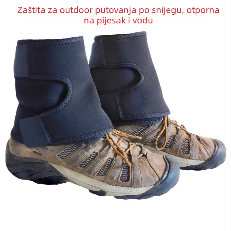 Gaiters za snijeg za planinarenje – najlon s premazom silikona, anti-pijesak, vodootporne, otporne na kidanje, lagane