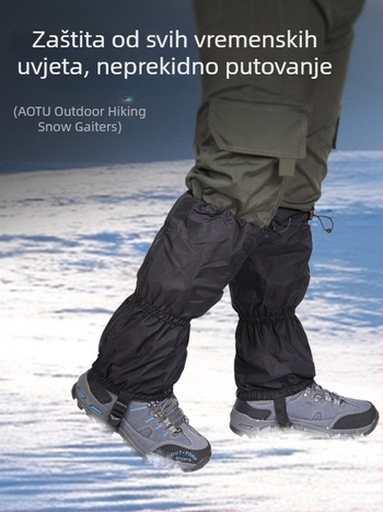 Planinarski gaiters, vodootporni za snijeg i pijesak, zaštita stopala i potkoljenice, model AT8904-1