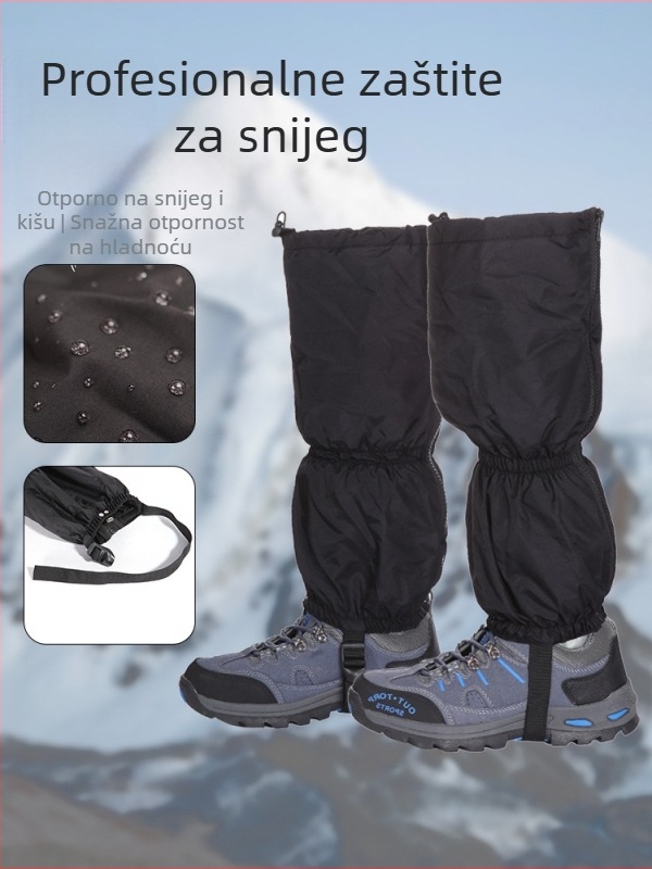 Planinarski gaiters, vodootporni za snijeg i pijesak, zaštita stopala i potkoljenice, model AT8904-1