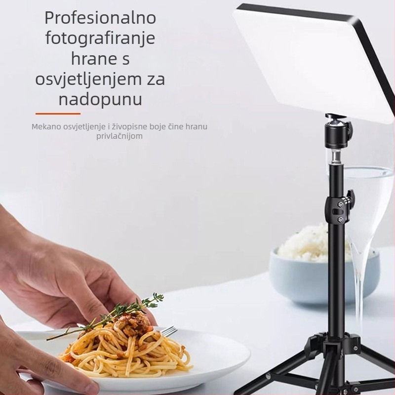 Osvjetljavanje s mekim svjetlom za fotografiju — kućište od ABS+metala; maksimalno opterećenje 2 kg; masa 392 g; model 000183