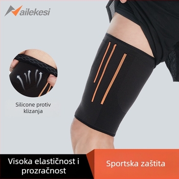 Legice s zaštitom lista, kompresijske, materijal: najlon, poliester i elastan, pogodne za košarku i treninge