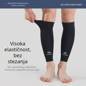 Kompresivne legice za listove za trcanje i vožnju bicikla, Lycra, unisex