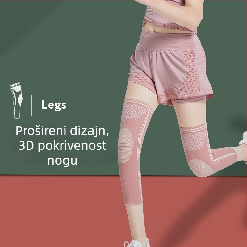 Odrasla zaštita koljena – najlon-spandeks-elastična vlakna, zaštita listova, za košarku