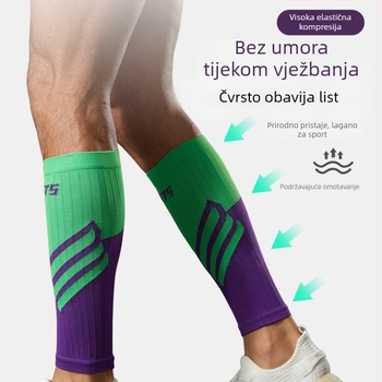 Kompresivne manžetne za listove za trčanje, maraton i biciklizam – pletene potporne navlake za noge