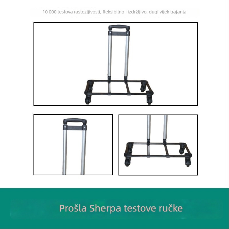Aluminijski teleskopski okvir za ruksak s kotačićima – Enju, model Ej8a04cj-c3, jesen 2022