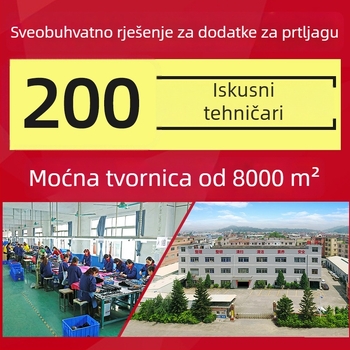 Prtljaga dodatna oprema od aluminijske legure s vanjskom zvučničkom šipkom, serija Speaker Rod, teleskopska šipka