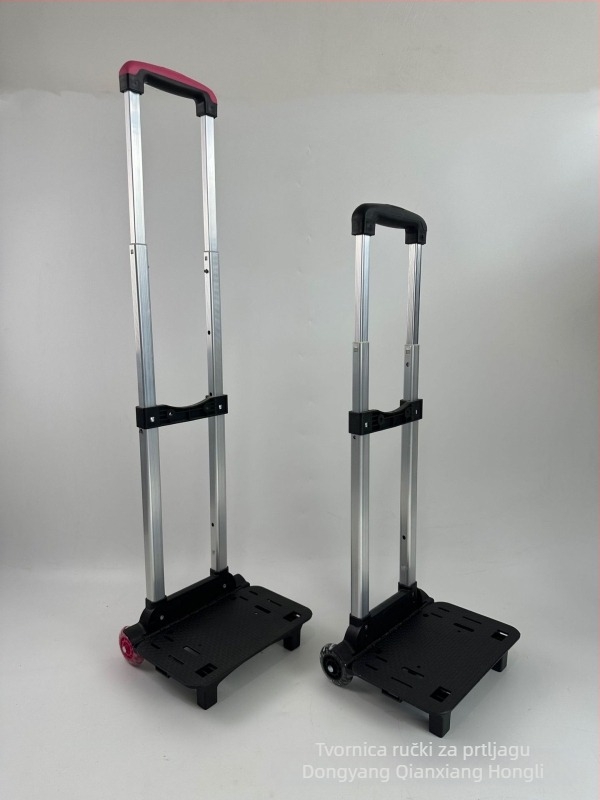 Sklopiva aluminijska ručka za prtljagu – univerzalna za ruksake i putne torbe, jednobojna, stil slobodnog vremena, proljeće 2025