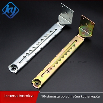 Regulator visine i kuta za kozmetičke i masažne krevete — materijal: hladno valjani čelik; model: 10-brzinska poluga; primjena: dnevni boravak; izrada: štancanje