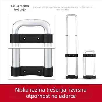 Aluminijski teleskopni kolica za prtljagu, model H112-e, serija 112, marka Lianxing